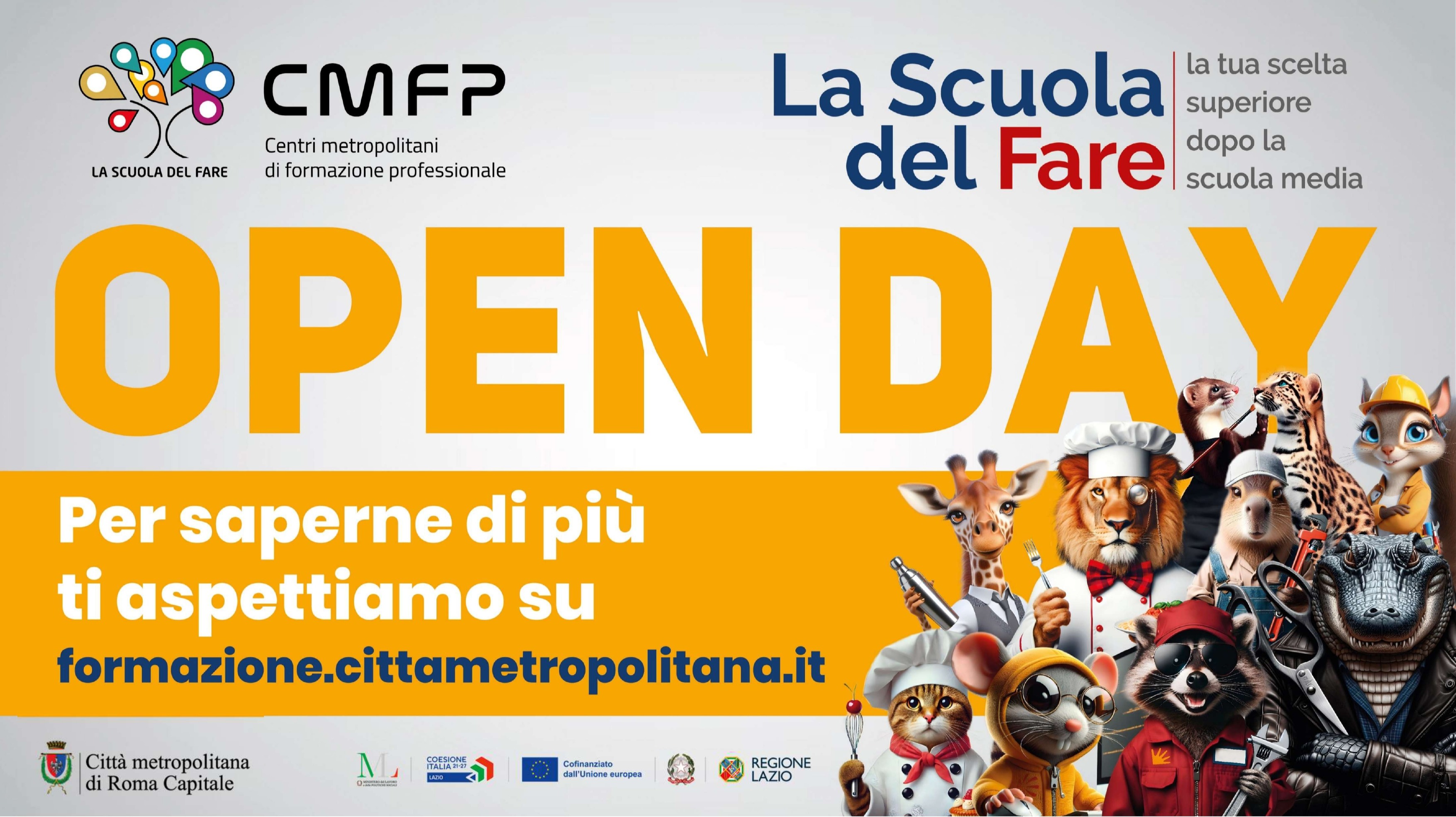 locandina open day