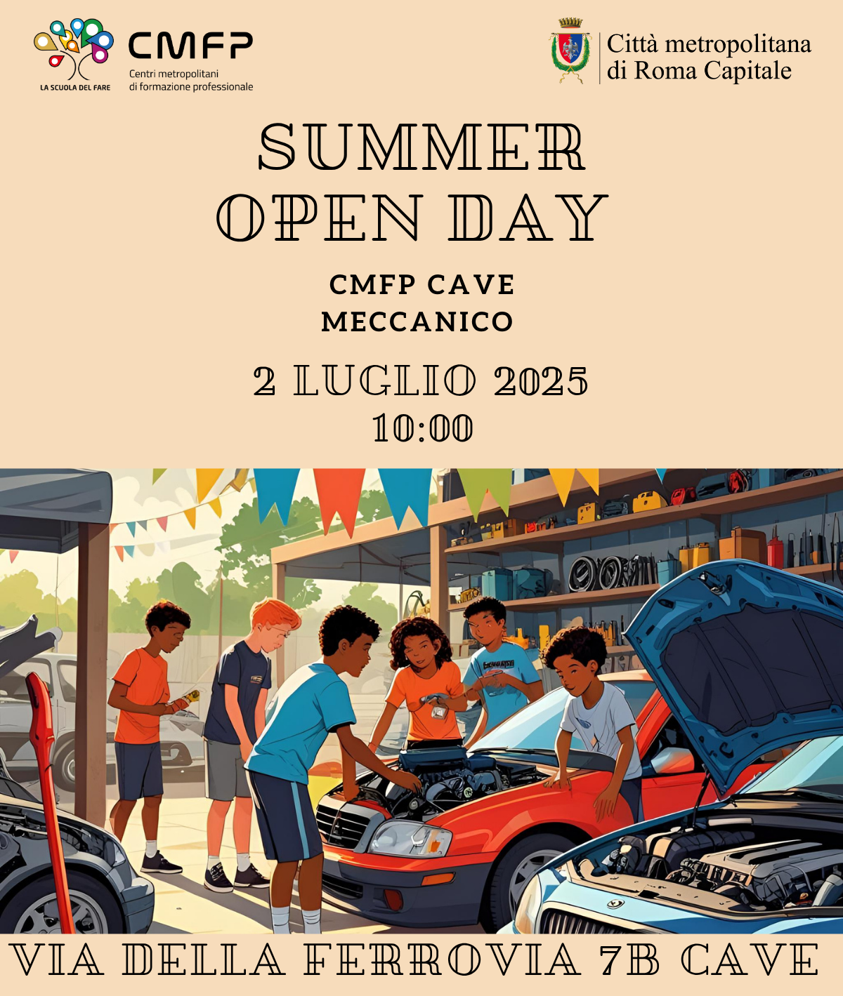 locandina summer day Cave