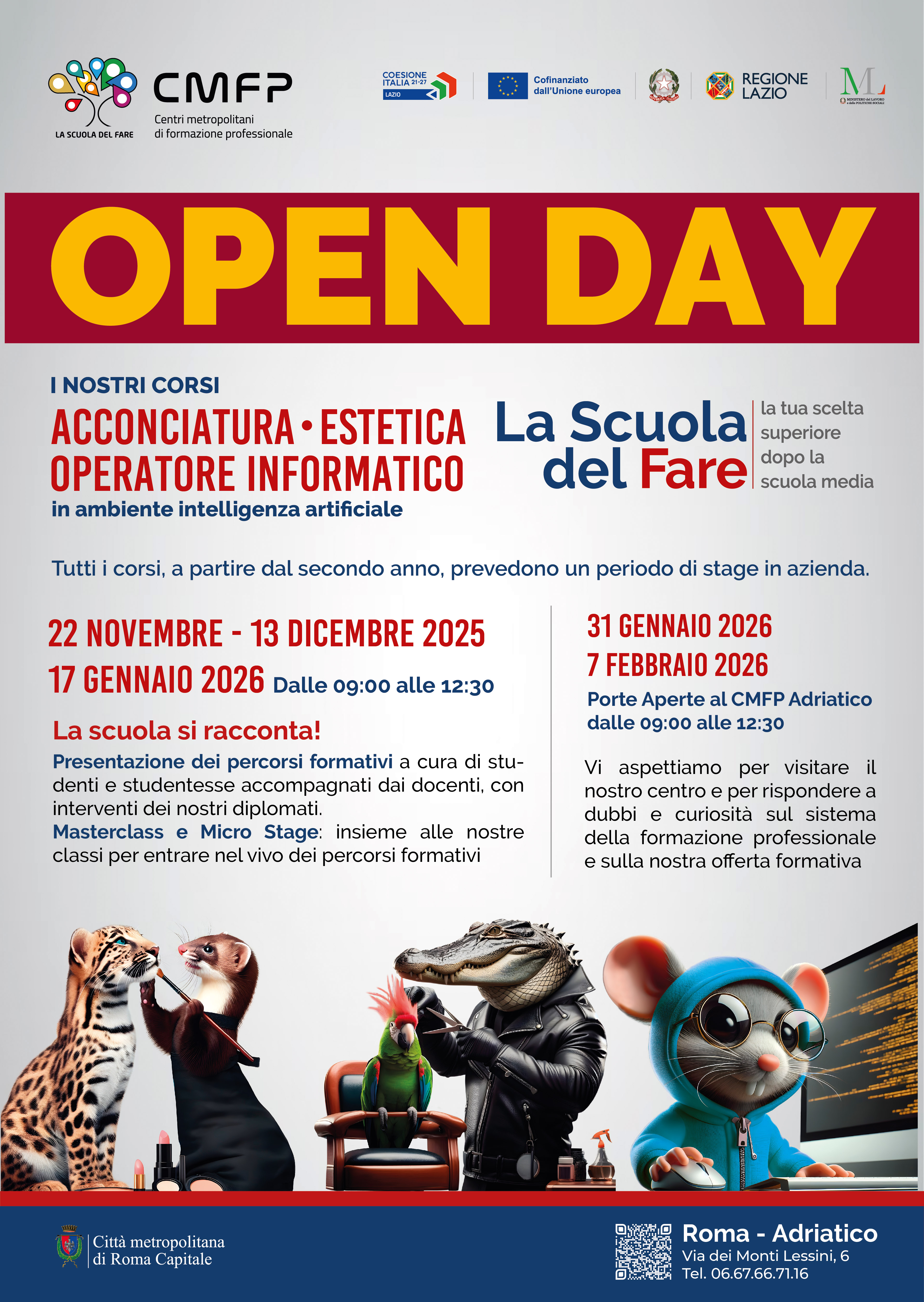 locandina open day