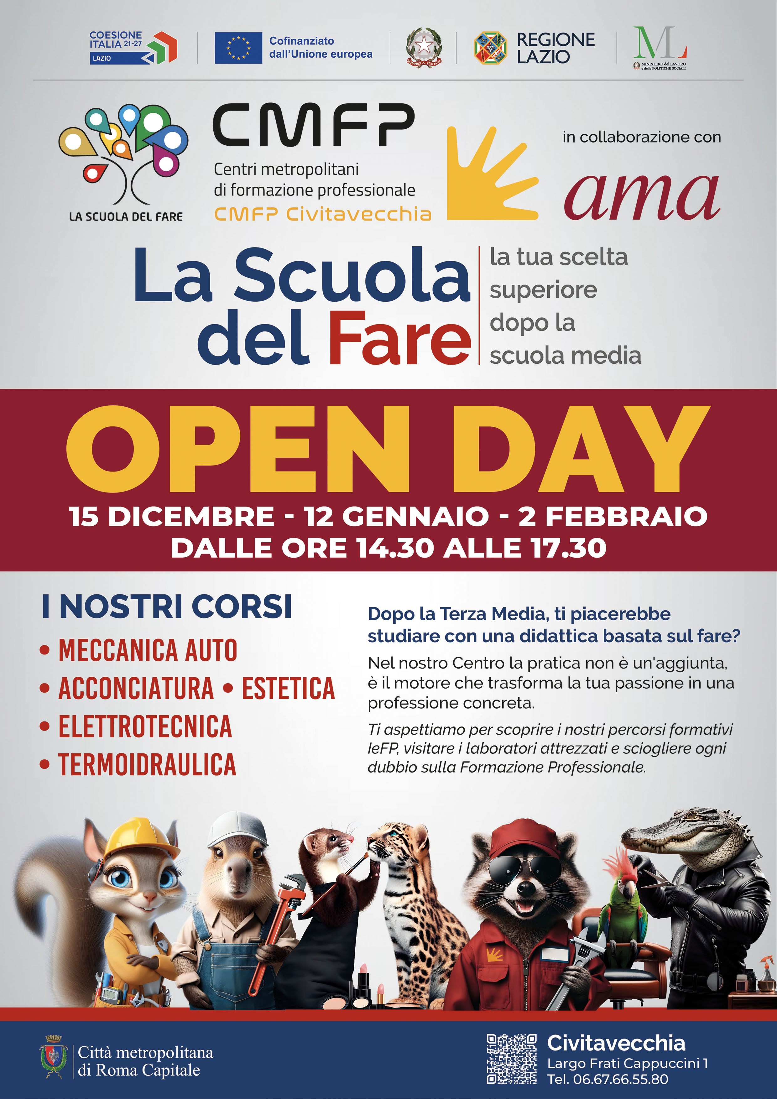 Locandina open day 