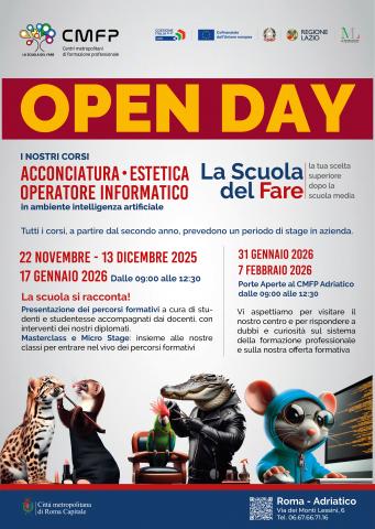 locandina open day