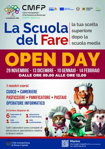 Locandina open day 
