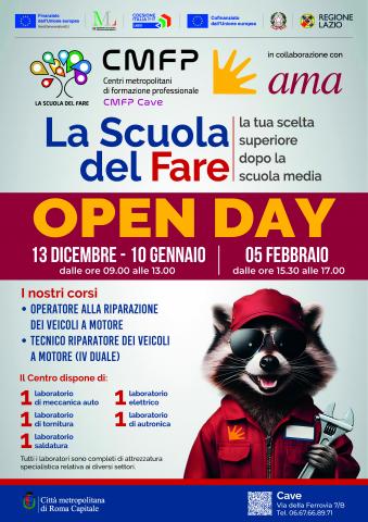 Locandina open day 